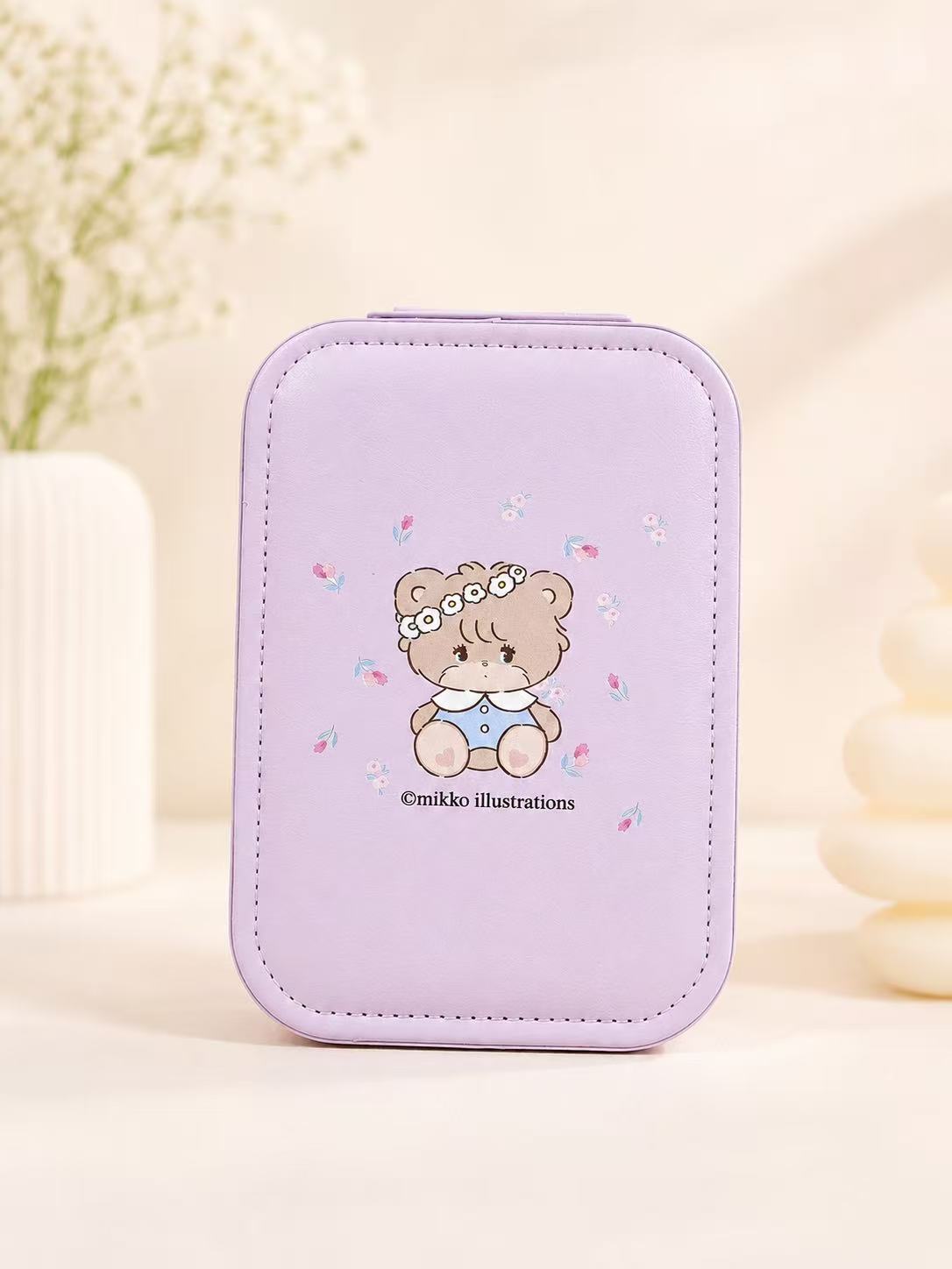 LED mirror jewelry box(mikko, keroppi, miffy, little twin stars)