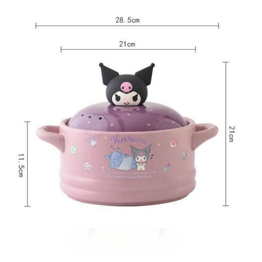 Sanrio Ceramic High Temperature Resistant Stew Pot Soup Pot Set